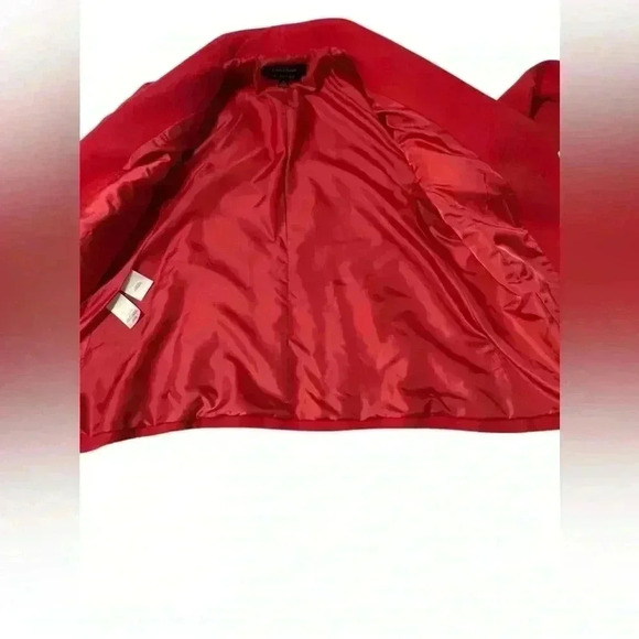 Evan-Picone Women’s size medium pink/red one button blazer. - Picture 8 of 9